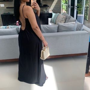 Low back maxi dress